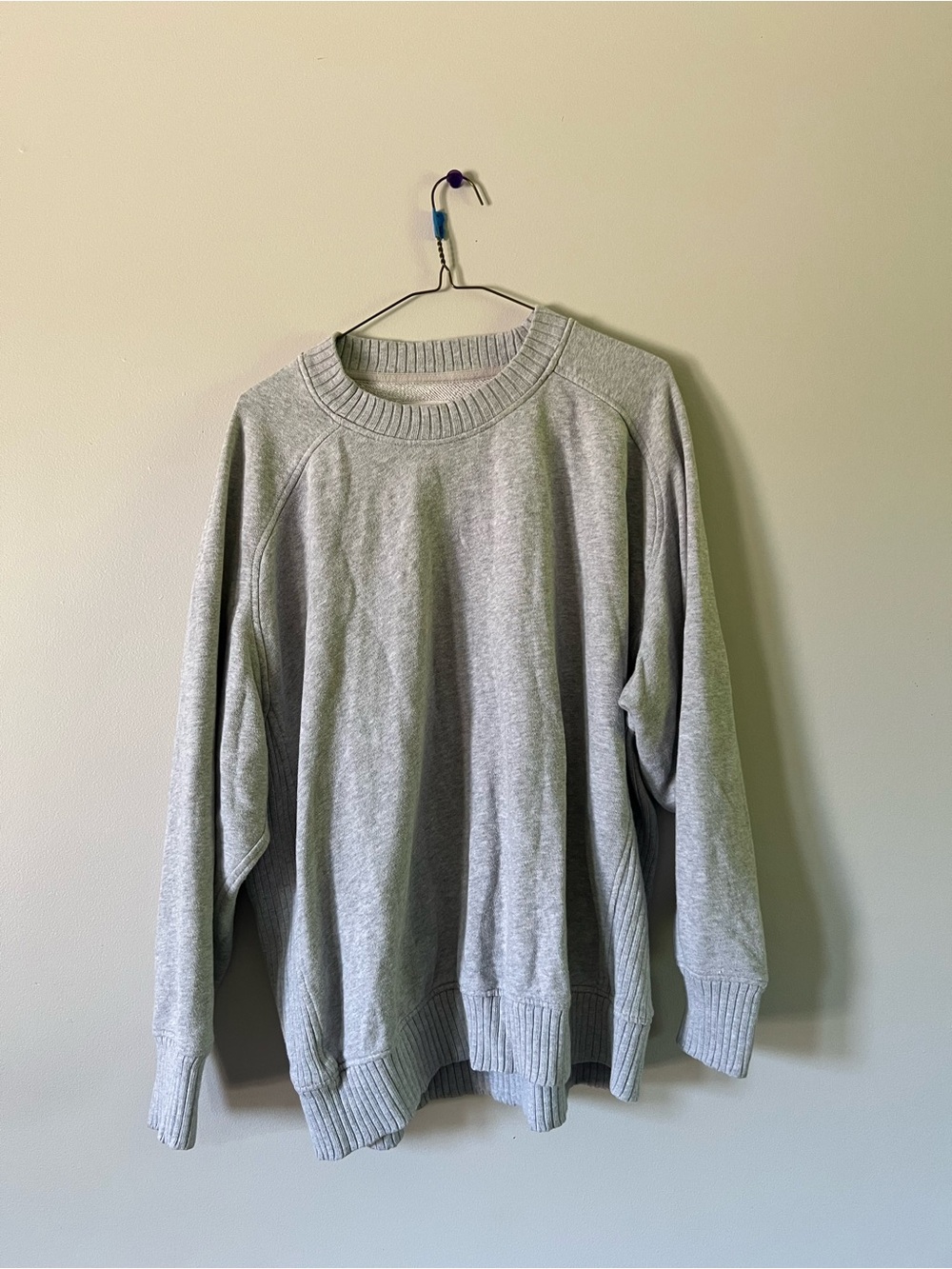 AERIE Grey Crewneck Sweater